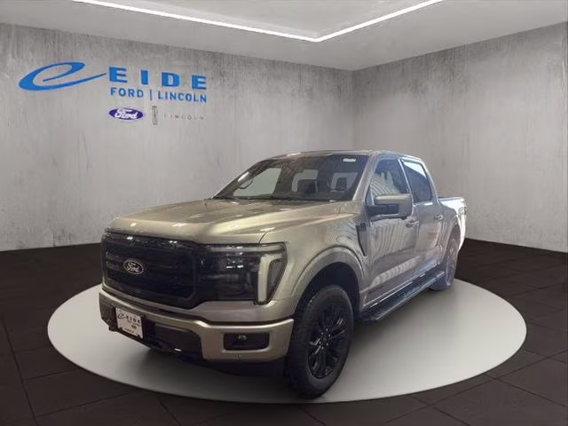 2026 Iconic Silver Metallic Ford F-150 Lariat Black Appearance 4X4 Truck