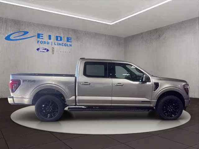 2026 Iconic Silver Metallic Ford F-150 Lariat Black Appearance 4X4 Truck