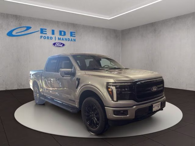 2026 Iconic Silver Metallic Ford F-150 Lariat Black Appearance 4X4 Truck