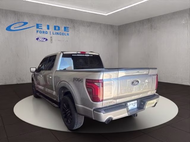 2026 Iconic Silver Metallic Ford F-150 Lariat Black Appearance 4X4 Truck