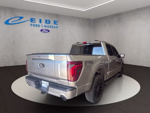 2026 Iconic Silver Metallic Ford F-150 Lariat Black Appearance 4X4 Truck
