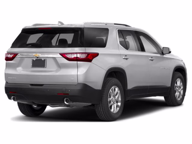 2018 Silver Ice Metallic Chevrolet Traverse 3LT AWD SUV