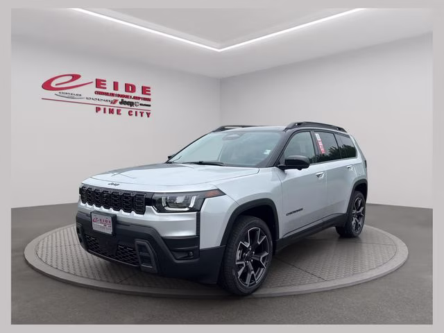 2026 Silver Zynith Clearcoat Jeep Cherokee Overland 4X4 SUV