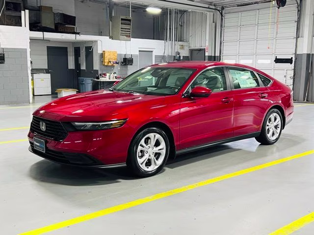 2026 Radiant Red Metallic Honda Accord LX FWD Sedan