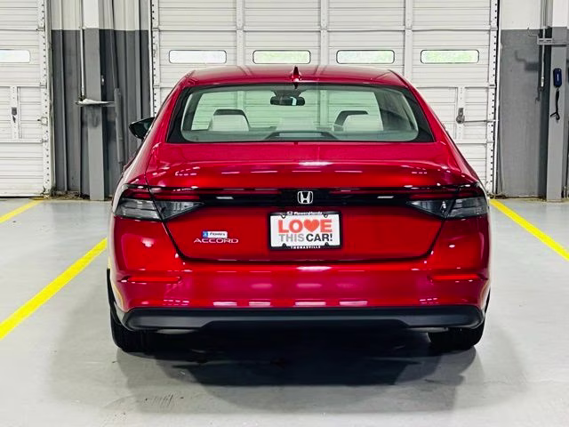 2026 Radiant Red Metallic Honda Accord LX FWD Sedan