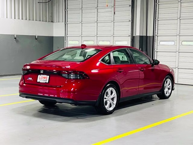 2026 Radiant Red Metallic Honda Accord LX FWD Sedan