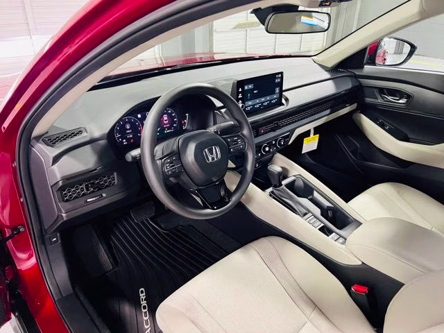 2026 Radiant Red Metallic Honda Accord LX FWD Sedan