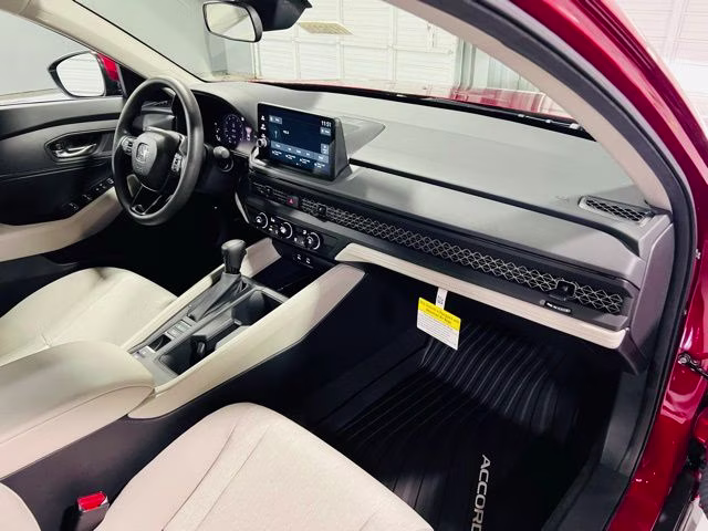 2026 Radiant Red Metallic Honda Accord LX FWD Sedan