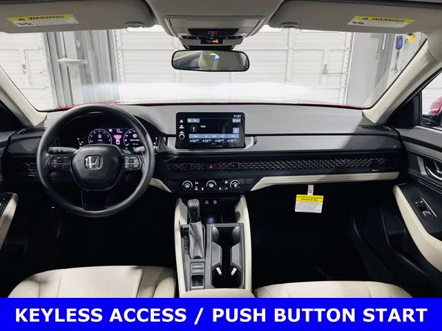 2026 Radiant Red Metallic Honda Accord LX FWD Sedan