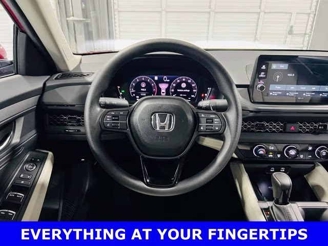 2026 Radiant Red Metallic Honda Accord LX FWD Sedan