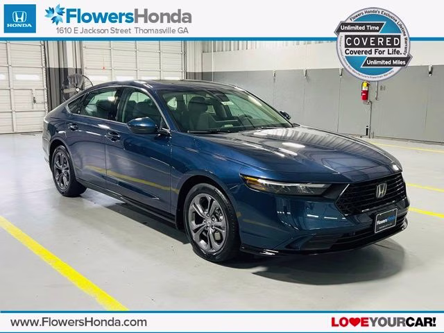 2026 Canyon River Blue Metallic Honda Accord Hybrid EX-L Sedan