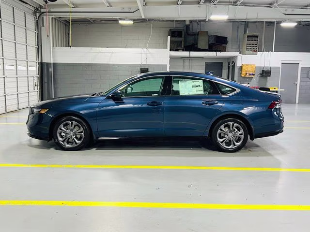 2026 Canyon River Blue Metallic Honda Accord Hybrid EX-L FWD Sedan