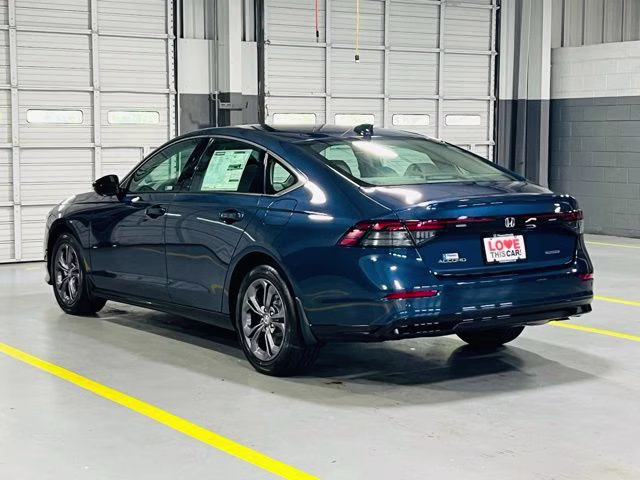 2026 Canyon River Blue Metallic Honda Accord Hybrid EX-L FWD Sedan