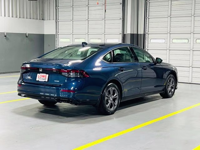 2026 Canyon River Blue Metallic Honda Accord Hybrid EX-L FWD Sedan