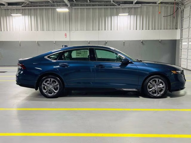 2026 Canyon River Blue Metallic Honda Accord Hybrid EX-L FWD Sedan