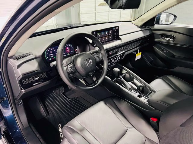 2026 Canyon River Blue Metallic Honda Accord Hybrid EX-L FWD Sedan
