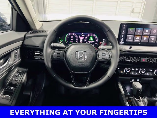 2026 Canyon River Blue Metallic Honda Accord Hybrid EX-L FWD Sedan
