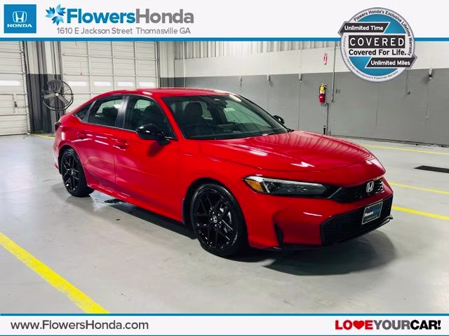 2026 Rallye Red Honda Civic Sport Sedan