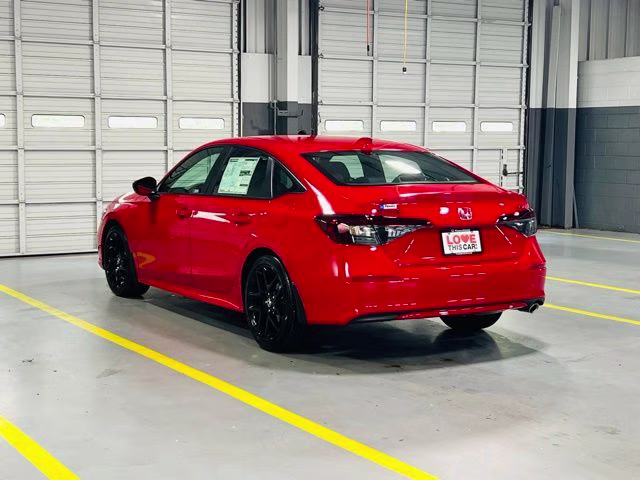 2026 Rallye Red Honda Civic Sport FWD Sedan