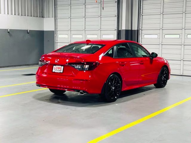 2026 Rallye Red Honda Civic Sport FWD Sedan