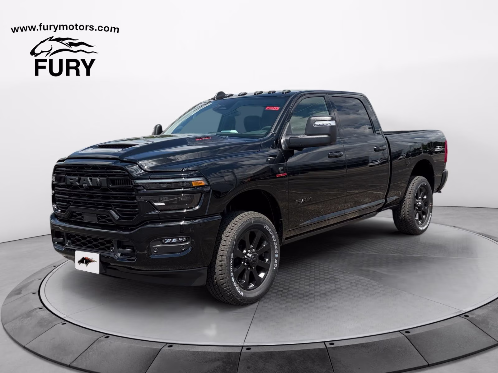 2026 Diamond Black Crystal Pearlcoat Ram 3500 Laramie 4X4 Truck