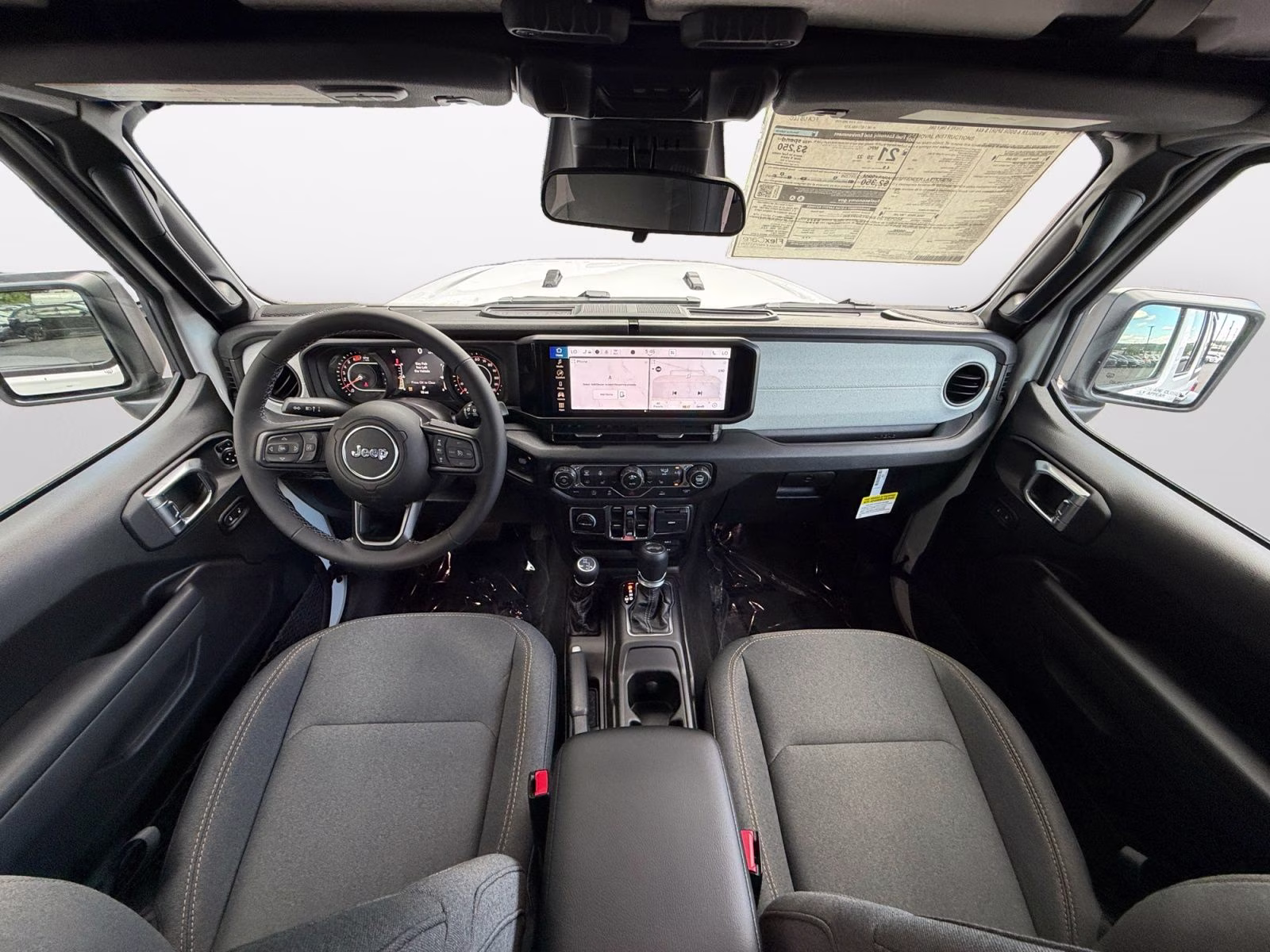 2026 Bright White Clearcoat Jeep Wrangler Sport S 4X4 SUV