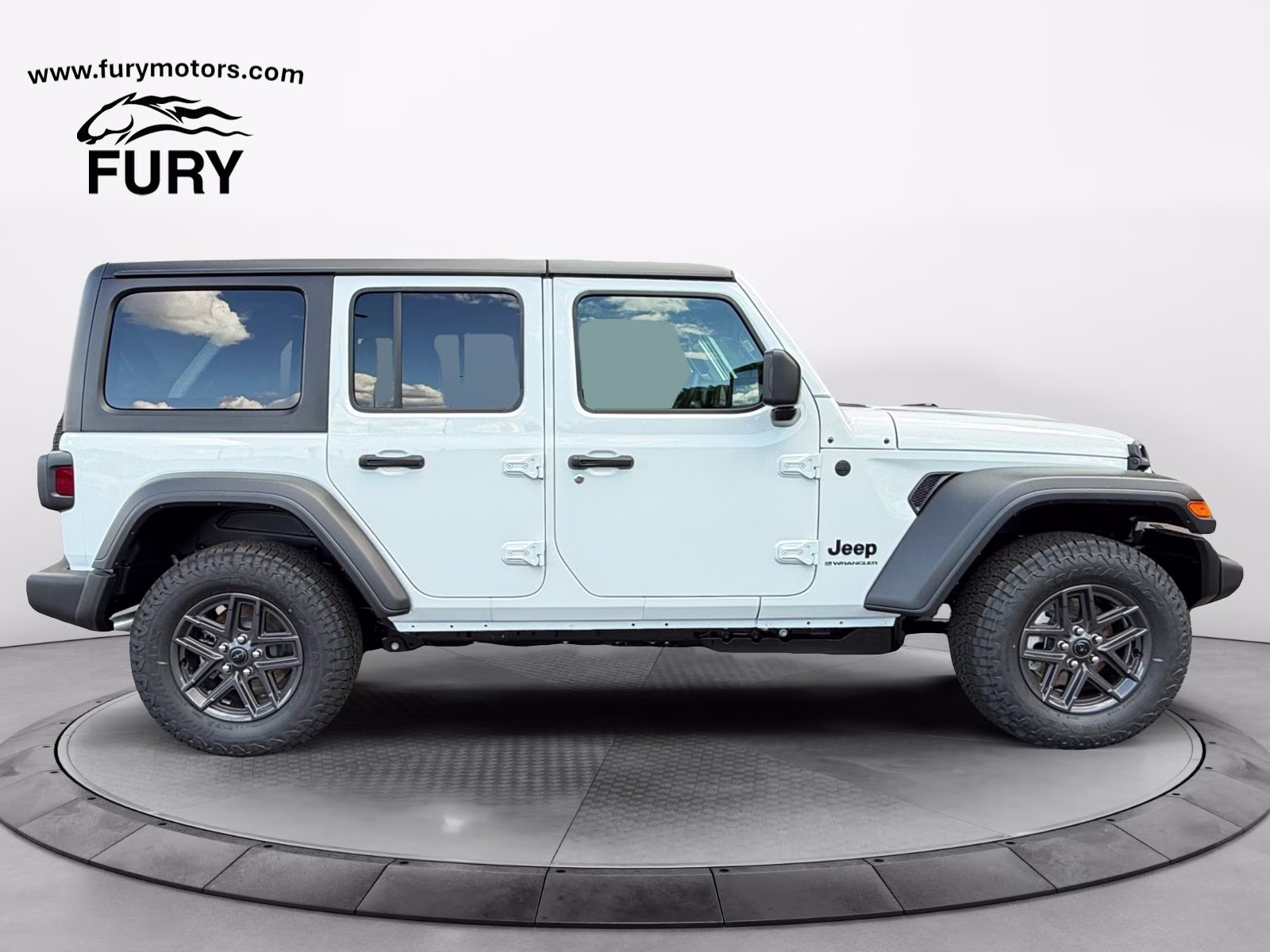 2026 Bright White Clearcoat Jeep Wrangler Sport S 4X4 SUV