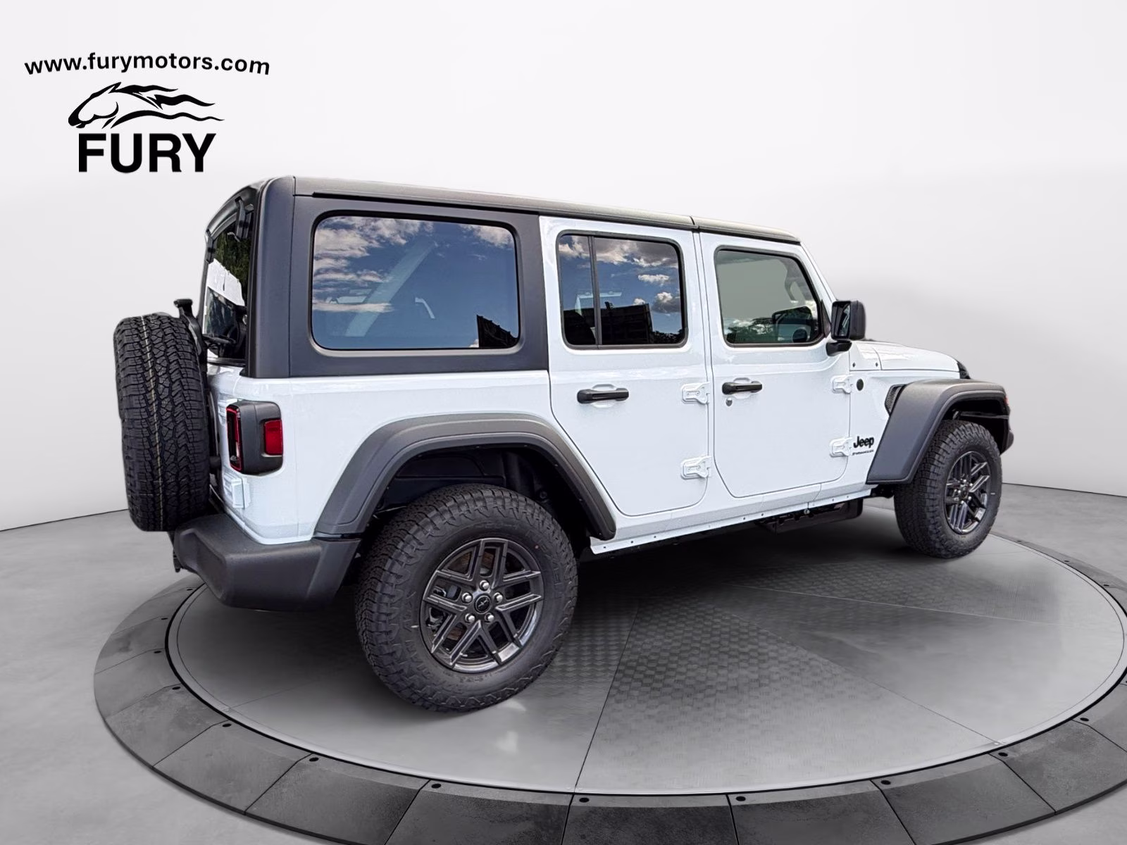 2026 Bright White Clearcoat Jeep Wrangler Sport S 4X4 SUV