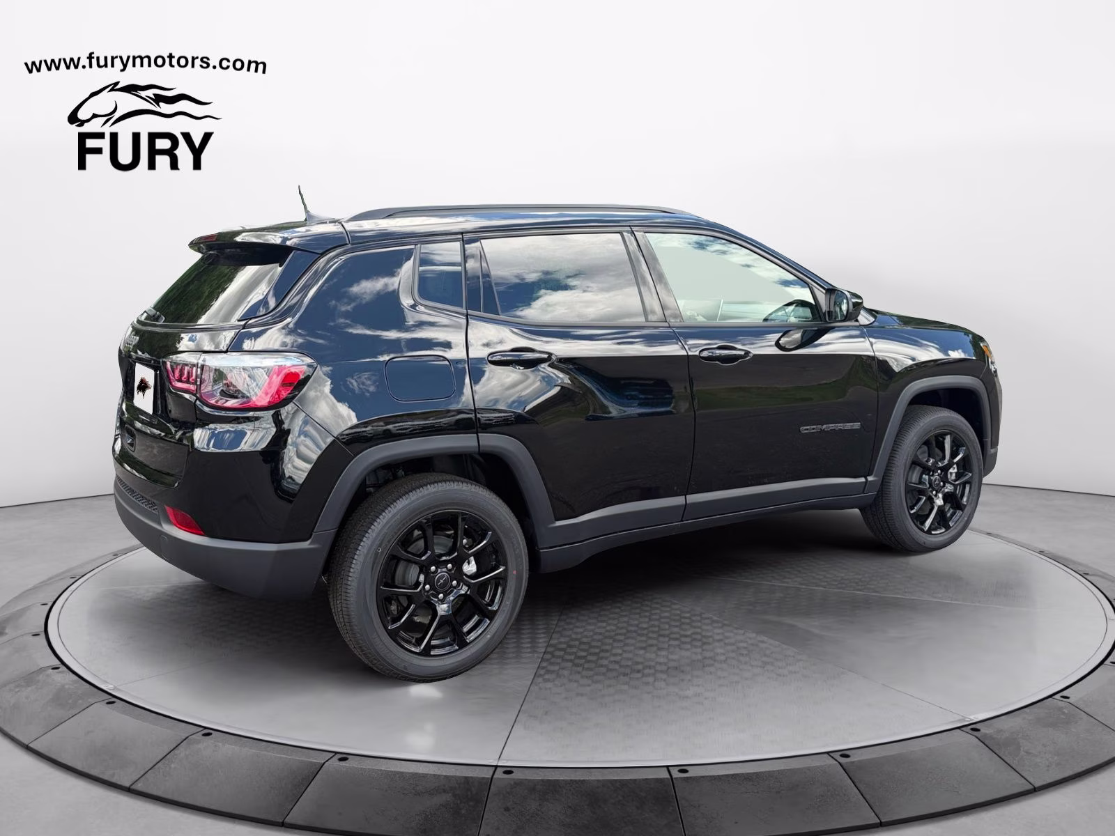 2026 Diamond Black Crystal Pearlcoat Jeep Compass Latitude 4X4 SUV