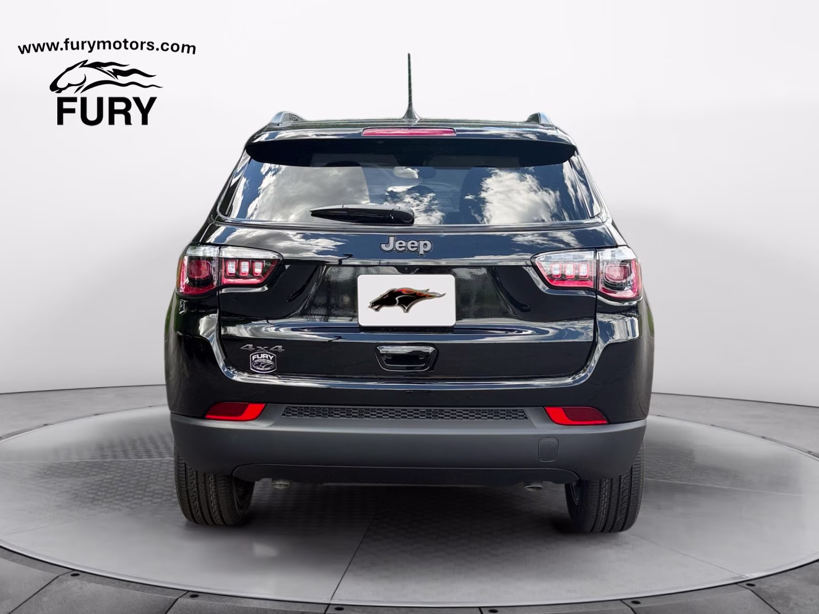 2026 Diamond Black Crystal Pearlcoat Jeep Compass Latitude 4X4 SUV
