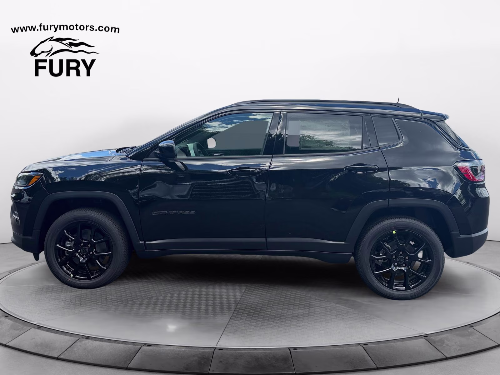 2026 Diamond Black Crystal Pearlcoat Jeep Compass Latitude 4X4 SUV