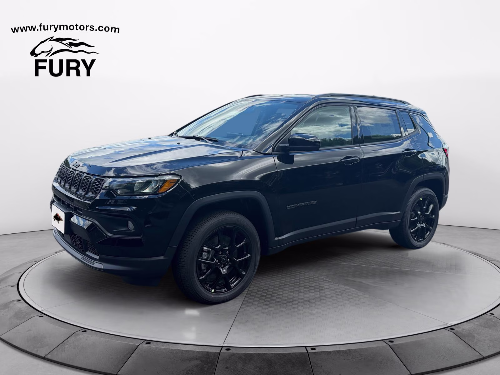 2026 Diamond Black Crystal Pearlcoat Jeep Compass Latitude 4X4 SUV