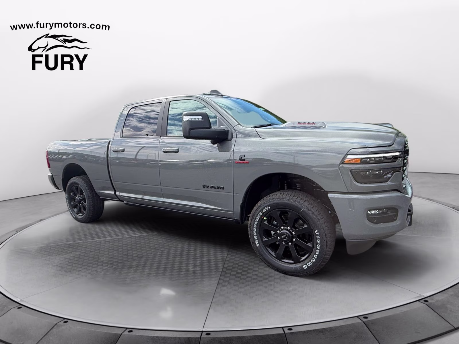 2026 Ceramic Gray Clearcoat Ram 3500 Laramie 4X4 Truck
