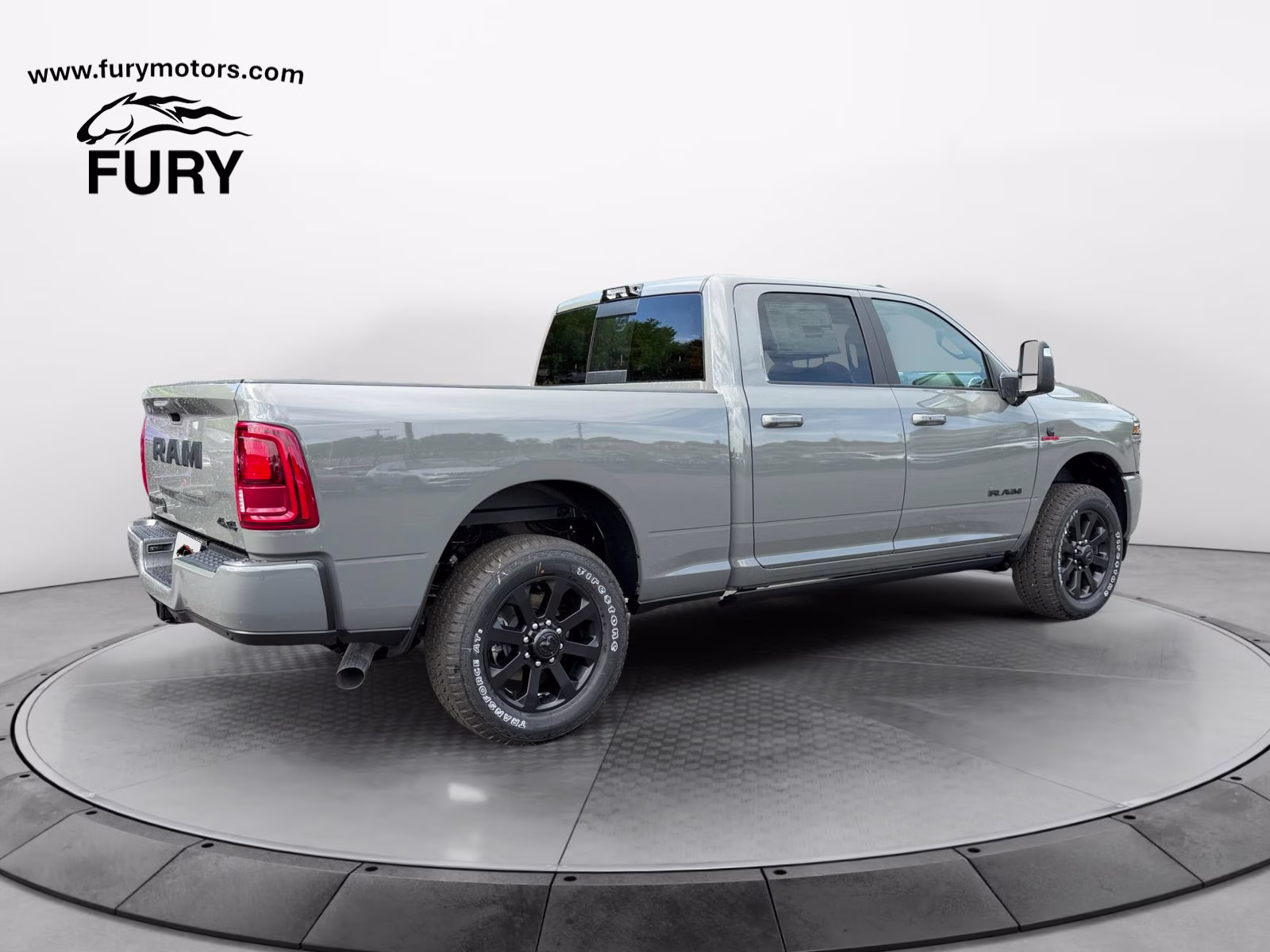 2026 Ceramic Gray Clearcoat Ram 3500 Laramie 4X4 Truck
