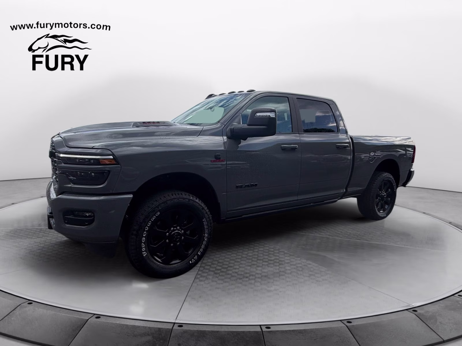 2026 Ceramic Gray Clearcoat Ram 3500 Laramie 4X4 Truck