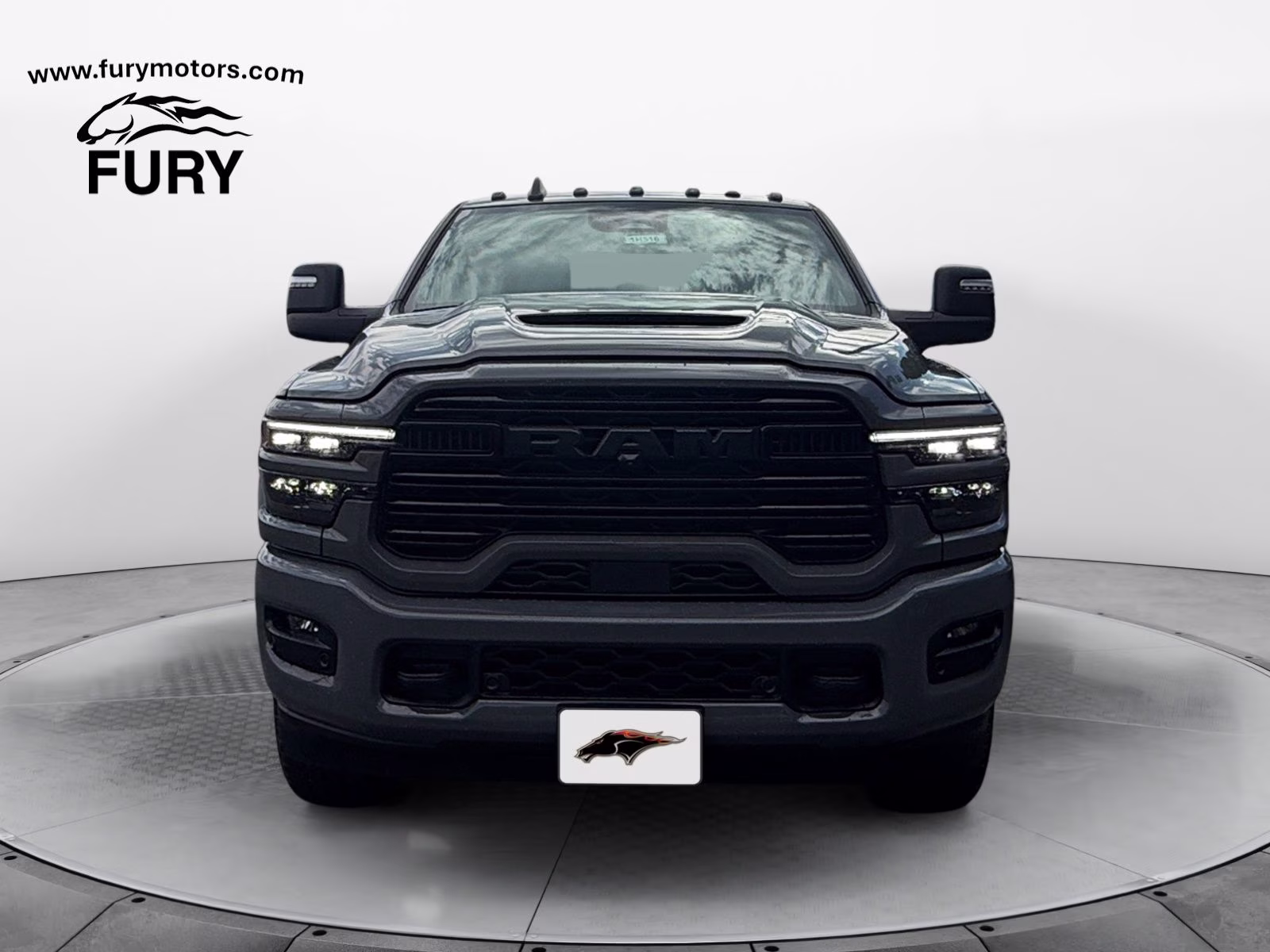 2026 Ceramic Gray Clearcoat Ram 3500 Laramie 4X4 Truck