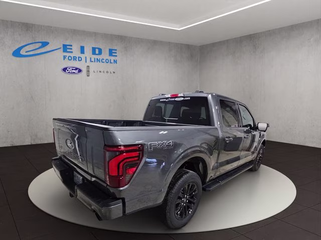 2026 Carbonized Gray Metallic Ford F-150 Lariat Black Appearance 4X4 Truck