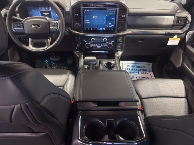 2026 Iconic Silver Metallic Ford F-150 Lariat Black Appearance 4X4 Truck