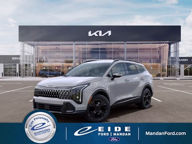 2026 Gray Kia Sportage Hybrid X-Line AWD SUV