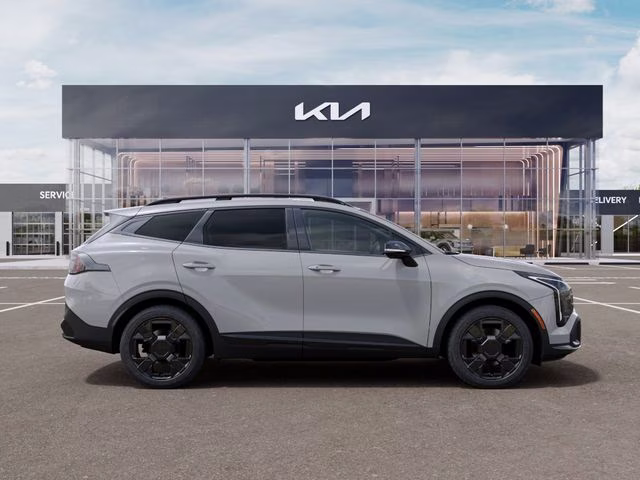 2026 Gray Kia Sportage Hybrid X-Line AWD SUV