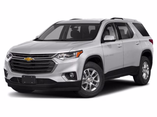 2018 Silver Ice Metallic Chevrolet Traverse 3LT AWD SUV