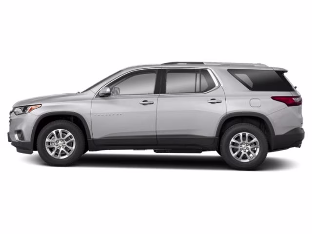 2018 Silver Ice Metallic Chevrolet Traverse 3LT AWD SUV
