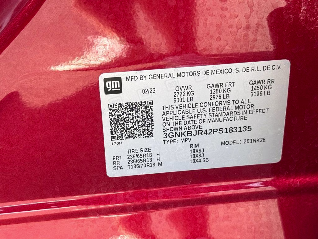 2023 Radiant Red Tintcoat Chevrolet Blazer LT AWD SUV