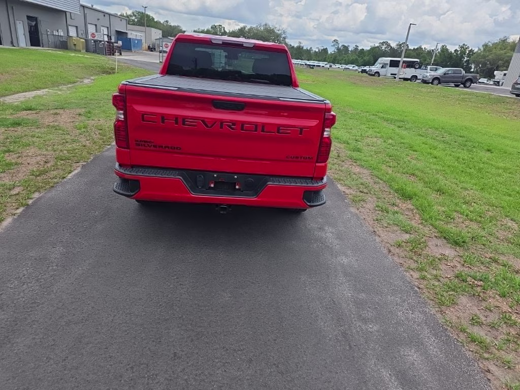 2024 Red Hot Chevrolet Silverado 1500 Custom 4X4 Truck