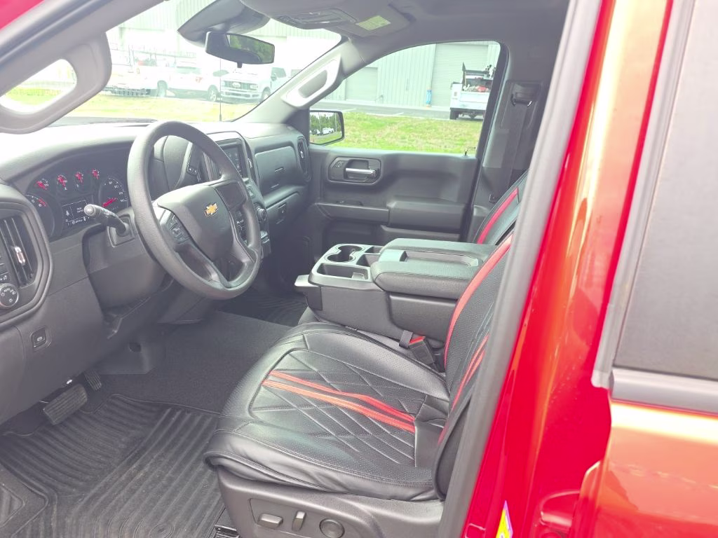 2024 Red Hot Chevrolet Silverado 1500 Custom 4X4 Truck