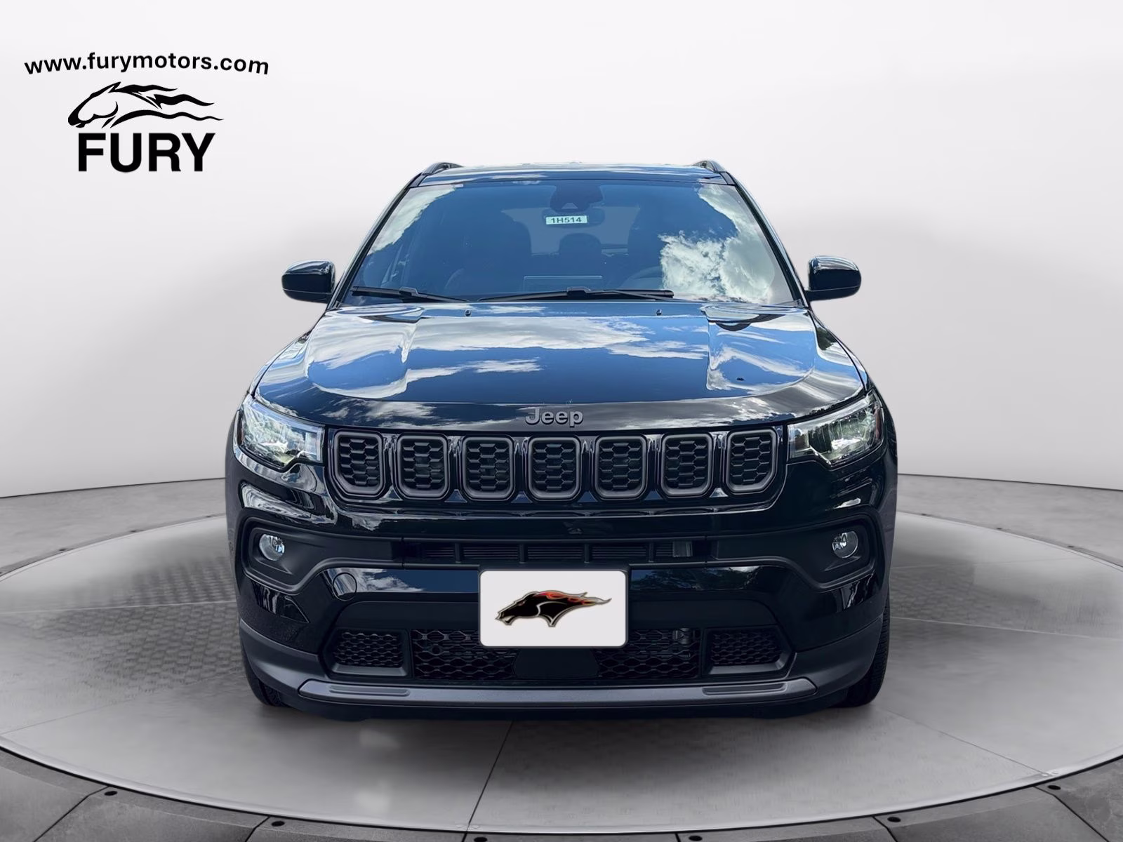 2026 Diamond Black Crystal Pearlcoat Jeep Compass Latitude 4X4 SUV