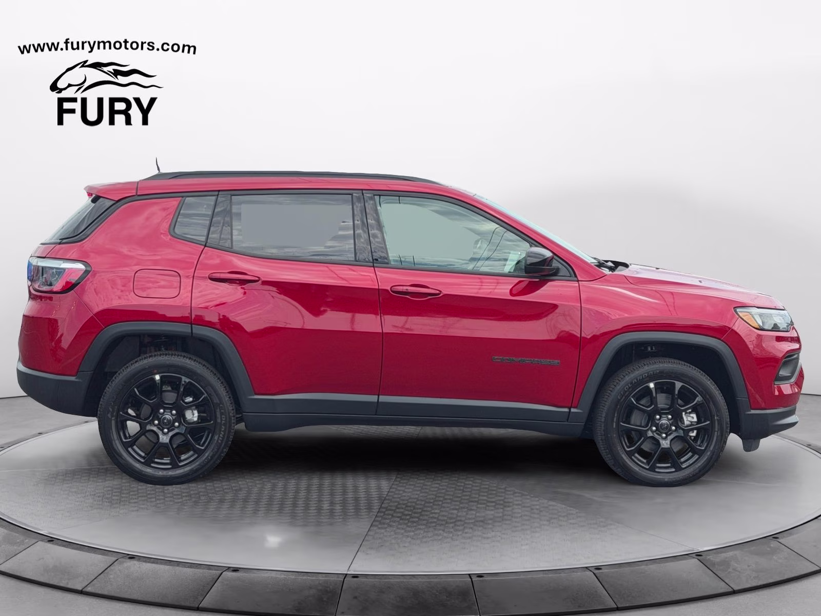 2026 Red Hot Pearlcoat Jeep Compass Latitude 4X4 SUV