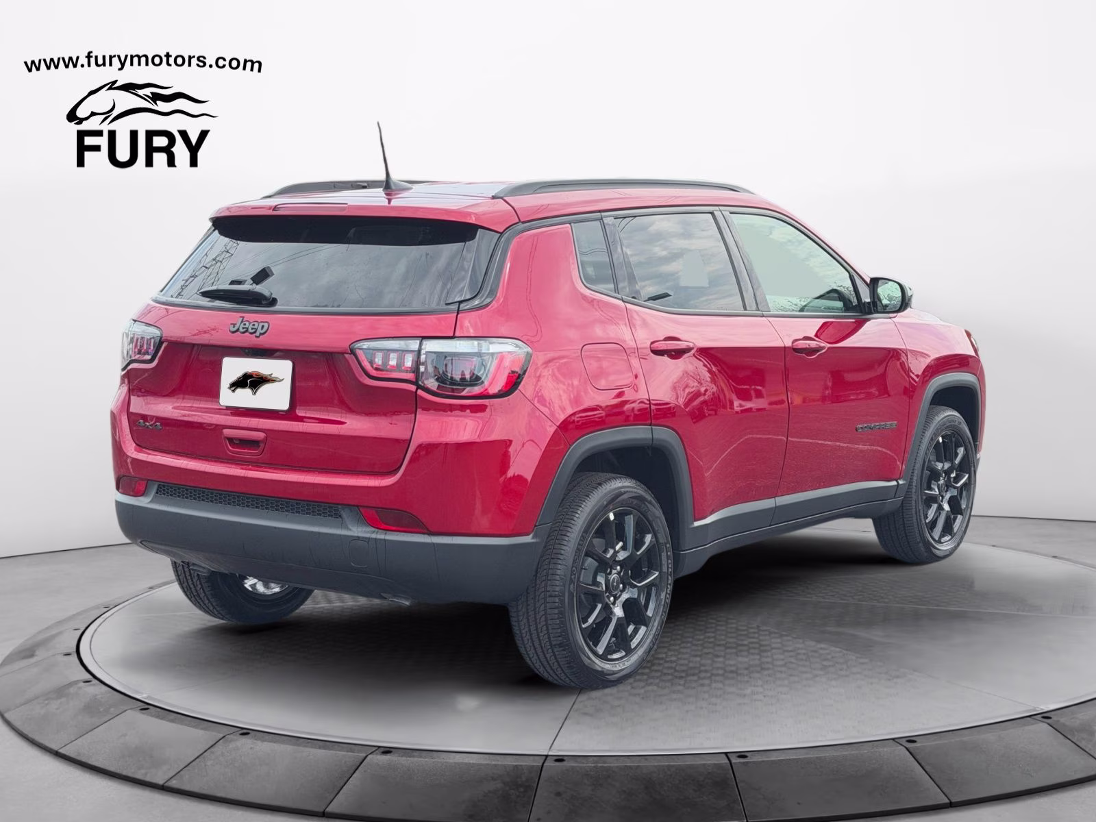 2026 Red Hot Pearlcoat Jeep Compass Latitude 4X4 SUV