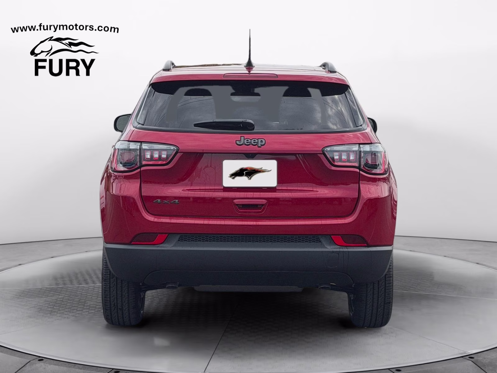 2026 Red Hot Pearlcoat Jeep Compass Latitude 4X4 SUV