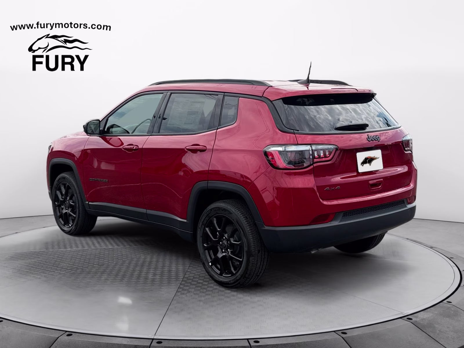 2026 Red Hot Pearlcoat Jeep Compass Latitude 4X4 SUV